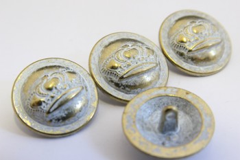 1001/01/354 - Ösenknopf, Metall