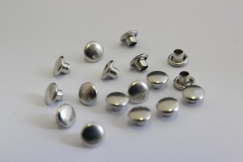1301/08/056/9/01 - Niete, Metall, Gr. 9 mm, silber