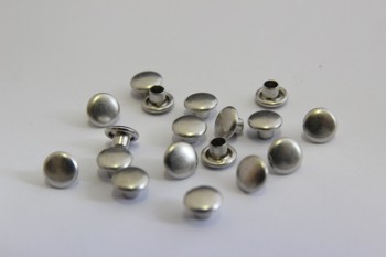 1301/08/056/4,8/02 - Niete, Metall, Gr. 4,8 mm, silber matt
