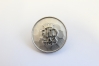 0201/01/076/40/02 - Ösenknopf, Metall, Gr. 25 mm  (40"), silber matt
