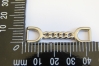0201/14/001/8/01 - Zierteil, Metall, Gr. ca. 8 mm ( Durchlass), silber