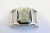 0201/14/056/20/01 - Zierteil, Metall, Gr. ca. 20 mm ( Durchlass), silber+ Strass