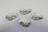 0201/14/217/13/213 - Zierteil, Polyester, Gr. ca. 13x 18 mm, kristallfarbig