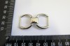 0201/14/257/15/01 - Zierteil, Metall, Gr. ca. 15 mm ( Durchlass), silber