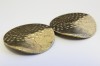 0201/14/332/50/305 - Zierteil, Metall, Gr. ca. 35 mm, glänzendes altgold