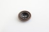 0302/01/082/44/12 - Metallknopf, 4- Loch, Gr. 28 mm (44"), altkupfer