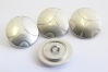 0302/01/316/32/02 - Ösenknopf,  Metall, 4-Loch Gr. 20 mm  (32"),  silber matt