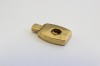 0302/10/007/25/24 - Kordelstopper, Metall, ca. 25 mm, antik gold