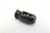 0303/10/025/25/49 - Kordelstopper, Polyester, ca. 25 mm, schwarz