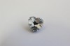 0303/14/209/10 /170 - Zierteil, Kunststoff, Gr.ca. 10x 15 mm, silber/ transparent