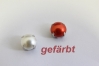 0303/14/268/10/01 - Zierteil, Polyester, Gr. 10 mm, silber/ perle