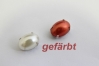 0303/14/269/10x14/01 - Zierteil, Polyester, Gr. 10 x 14 mm, silber/ perle