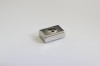 1001/10/049/15/01 - Kordelende, Metall, ca. 15 mm, silber