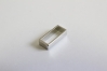 1001/14/166/15/01 - Zierteil, Metall, Gr. 15 mm, silber