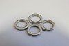 1802/14/016/10/01 - Zierteil, Ring, Metall, Gr. 10 mm, silber