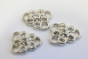 2201/14/090/01 - Zierteil, Metall, silber + Strass