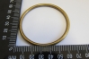 2201/14/126/57/08 - Zierteil, Ring, Metall, Gr. 57 mm ( Innendurchmesser), 66 mm ( Außendurchmesser), altmessing