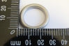 2401/14/033/26/02 - Zierteil, Ring, Metall, Gr. 26 mm ( Außenmaß), silber matt