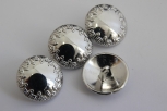 0201/01/039/32/01 - Ösenknopf, Metall, Gr. 12 mm  (20"), silber
