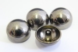 0201/01/081/40/15 - Ösenknopf, Metall, Gr. 25 mm  (40"), gun metall/oxyd