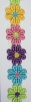 0304/15/236/60 - Zierband, Blumen mehrfarbig