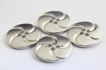 1001/01/137 - Metallknopf, 4- Loch