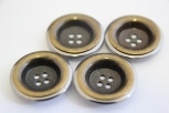 1001/01/220 - Metallknopf, 4- Loch