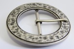 1001/07/093/40/05 - Schnalle mit Dorn, Metall, Gr. ca. 40 mm ( Durchlass), altsilber