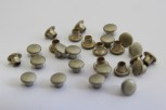 1301/08/056/4,8/19 - Niete, Metall, Gr. 4,8 mm, silber/ messing