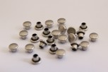 1301/08/056/4,8/05 - Niete, Metall, Gr. 4,8 mm, altsilber