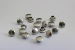 1301/08/056/9/02 - Niete, Metall, Gr. 9 mm, silber matt