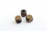 2004/14/056/8/56 - Zierteil ( Perle), Holz, Gr. 8 mm (ca. 2 mm Durchlass), braun